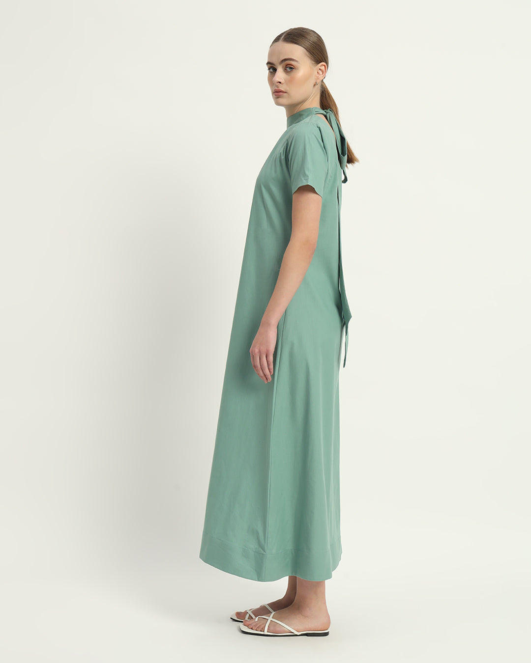 The Mint Hermon Cotton Dress