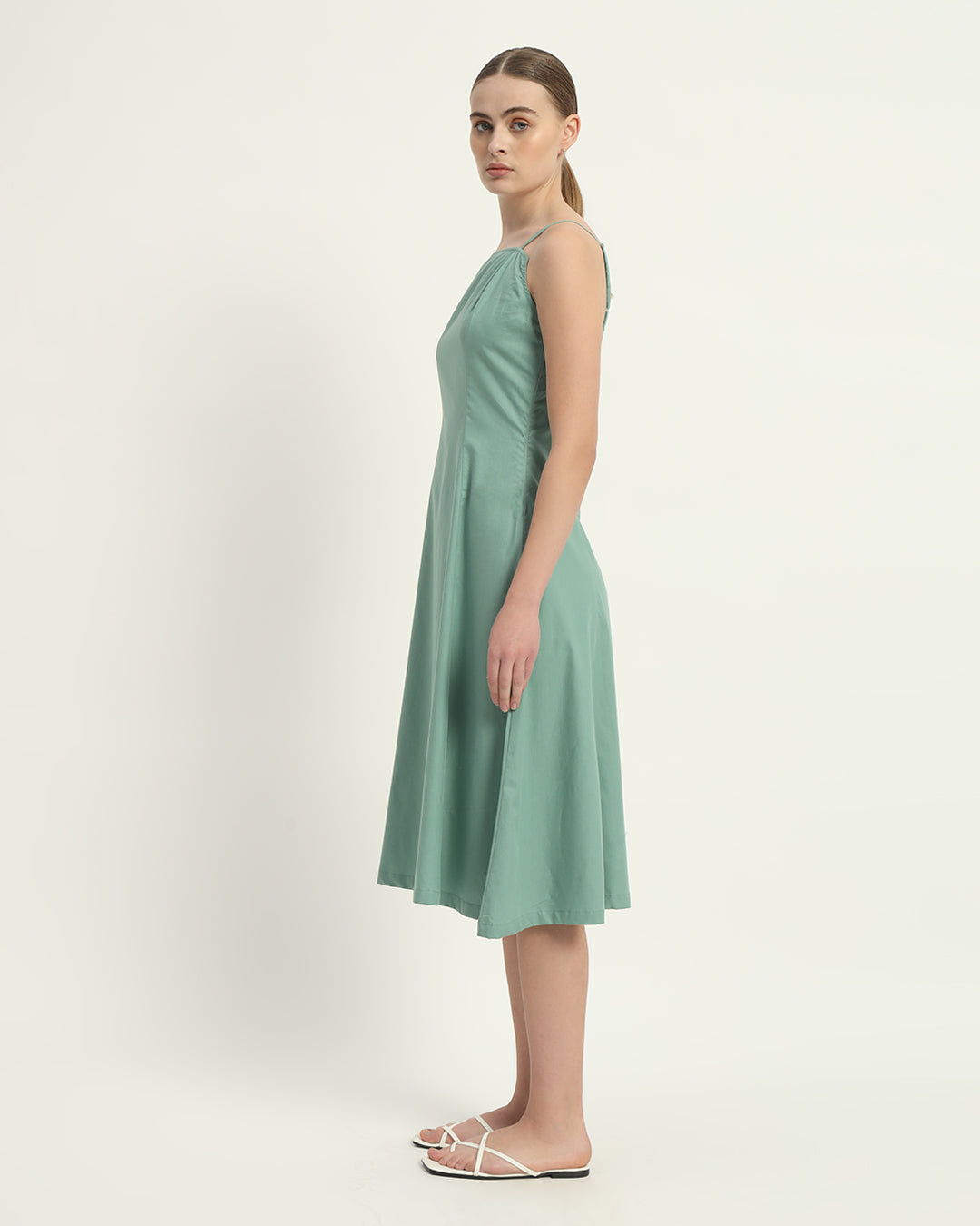 The Mint Valatie Cotton Dress