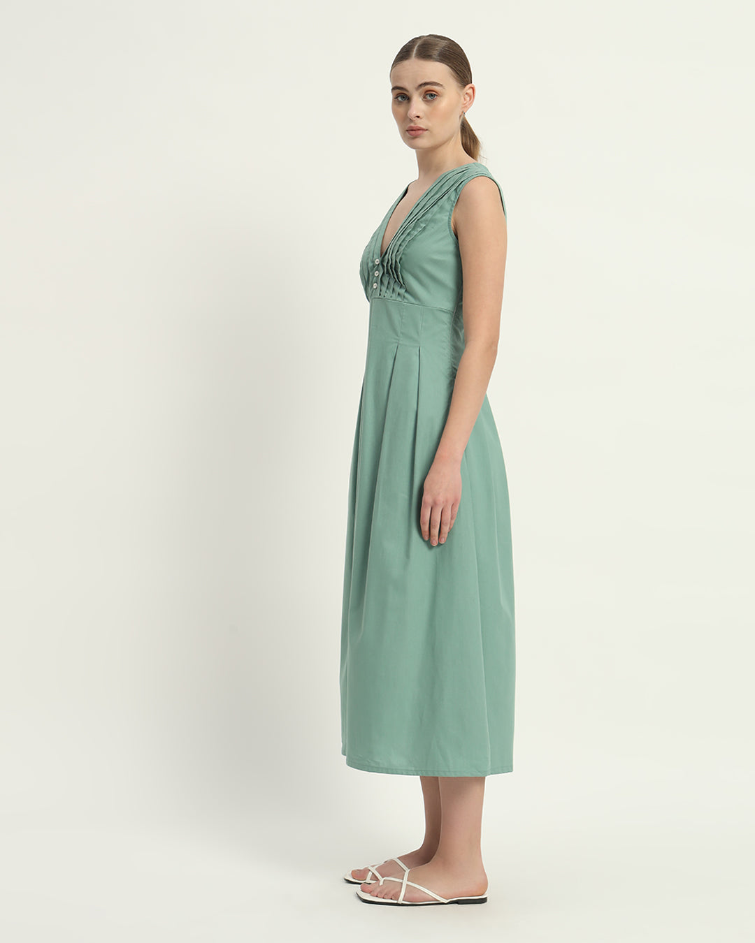 The Mint Mendoza Cotton Dress