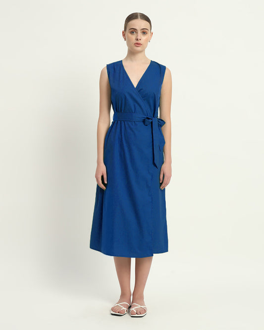 The Cobalt Windsor Cotton Dress