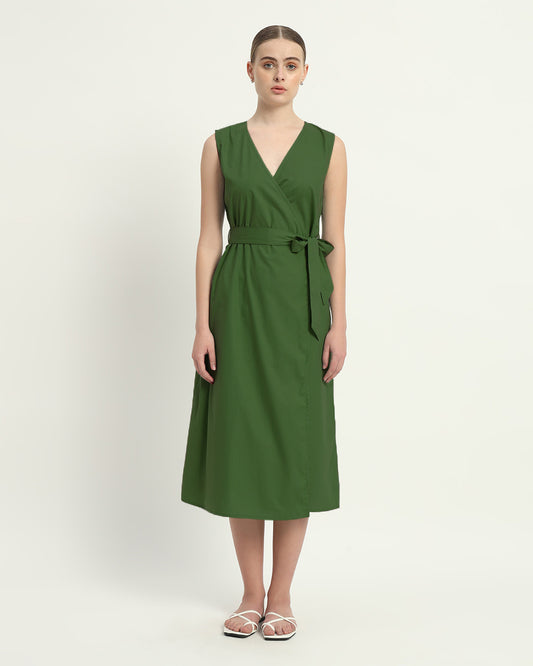 The Emerald Windsor Cotton Dress