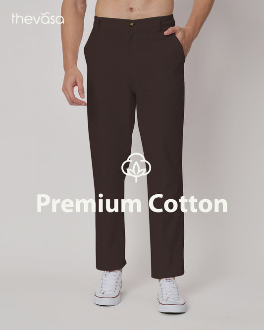 Comfy Ease Autumnal Brown Men's Pants