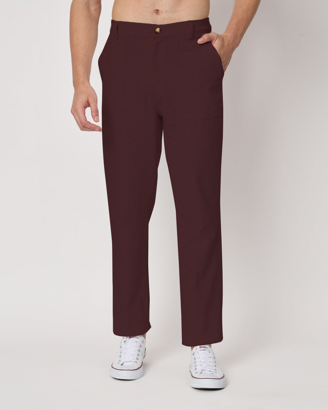 Comfy Ease Crimson Men's Pants