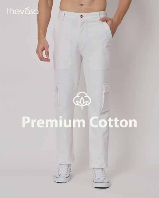 Function Flex White Men's Pants