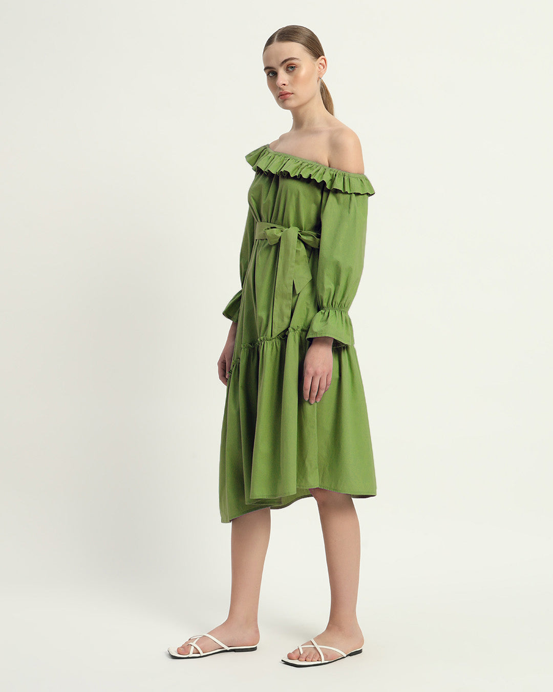 The Fern Stellata Cotton Dress