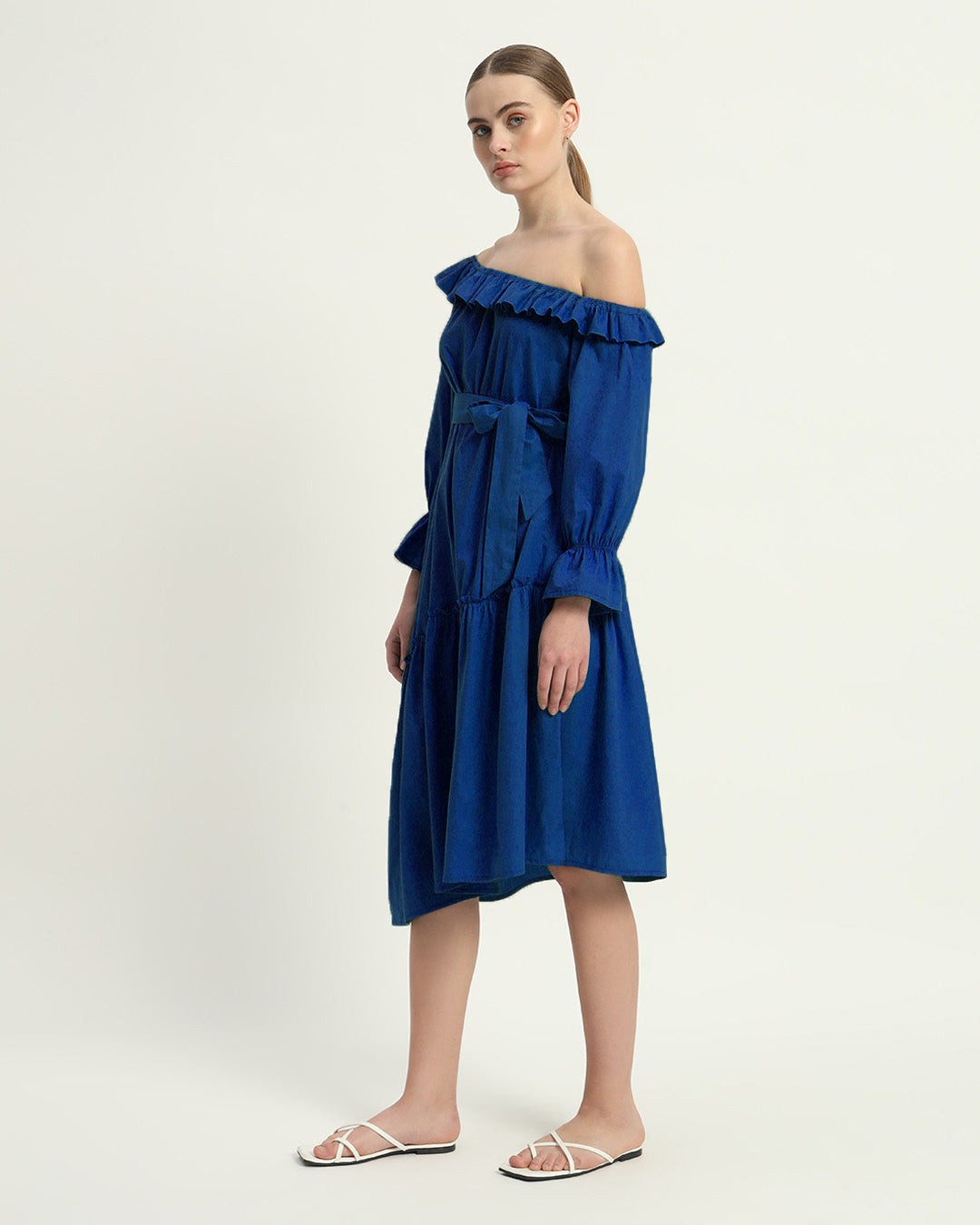 The Cobalt Stellata Cotton Dress