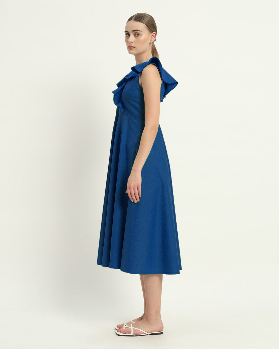 The Cobalt Albany Cotton Dress