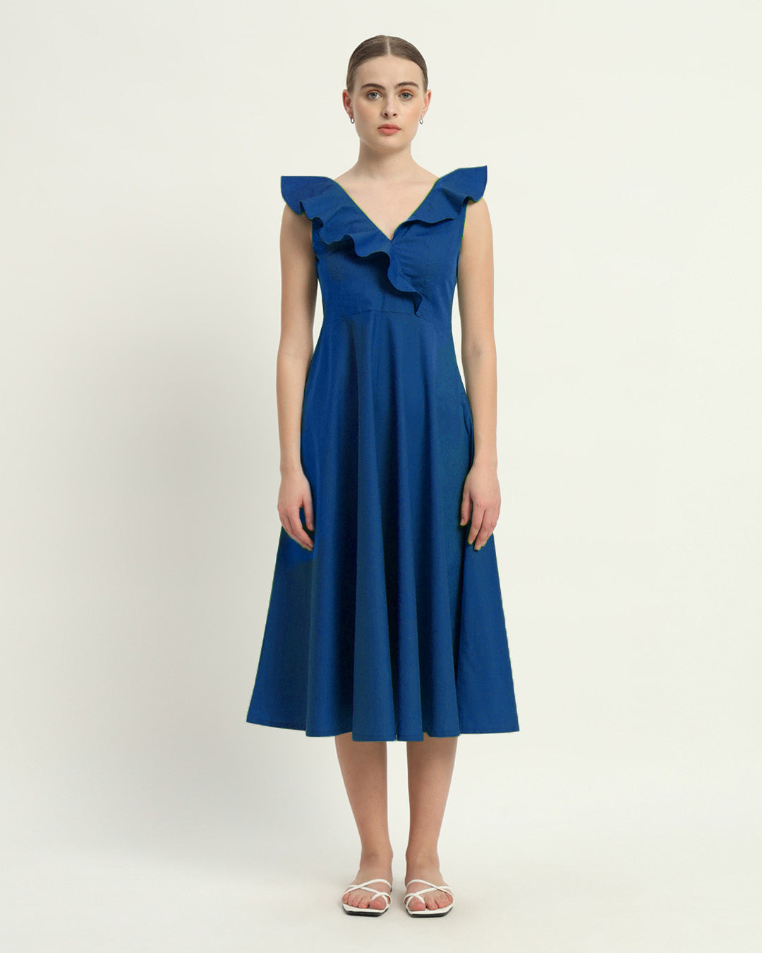 The Cobalt Albany Cotton Dress