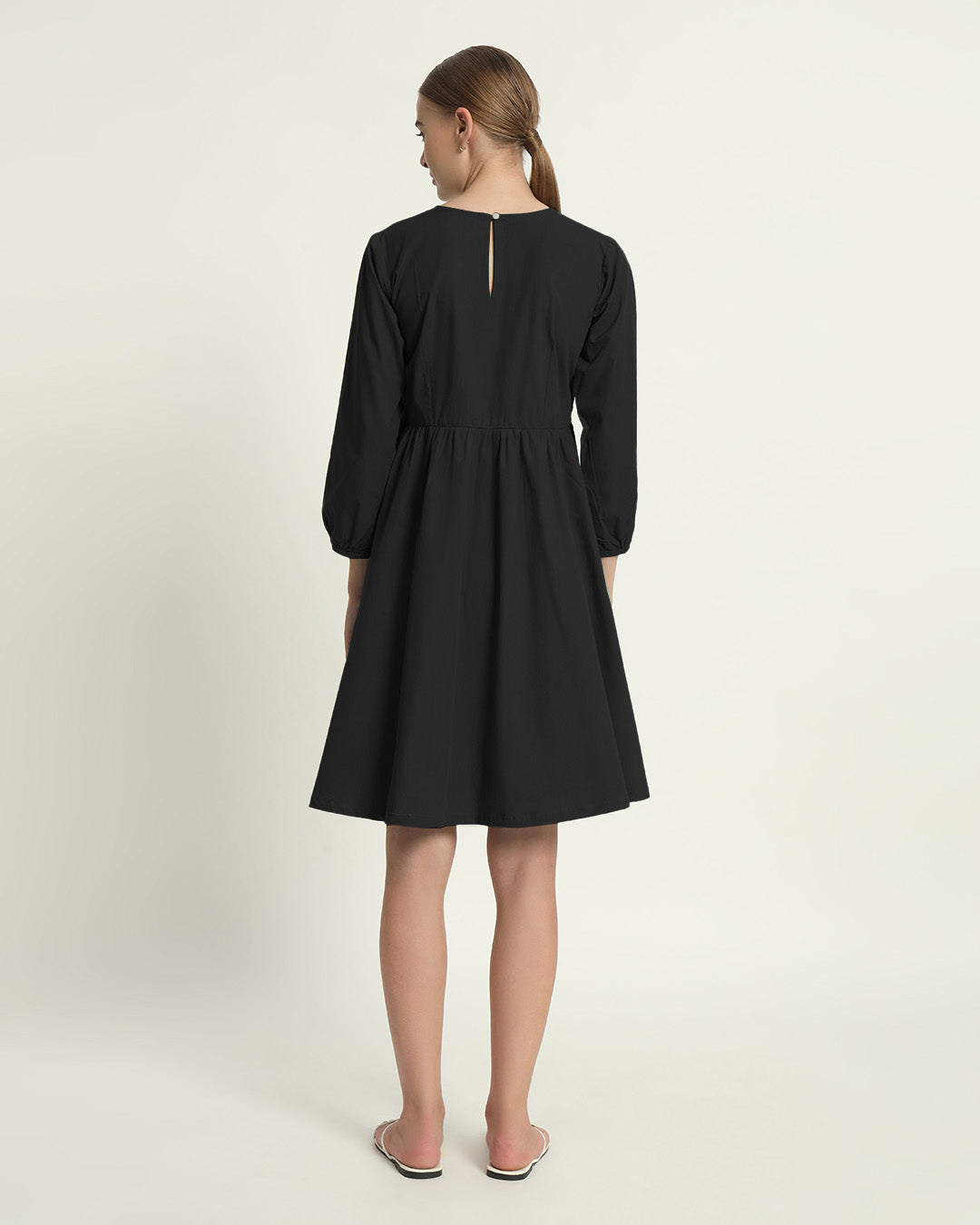 Noir Nap Time Maternity & Nursing Dress