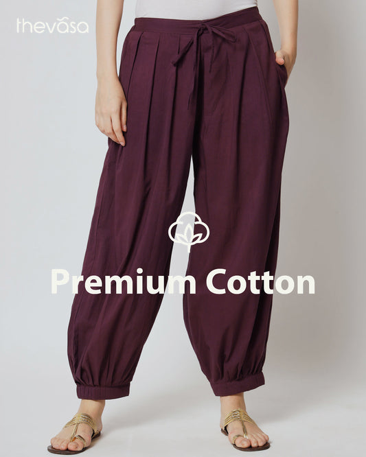 Plum Passion Pleated Salwar