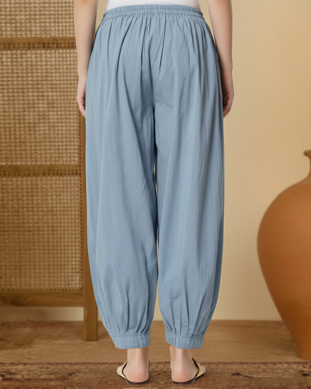 Blue Dawn Pleated Salwar