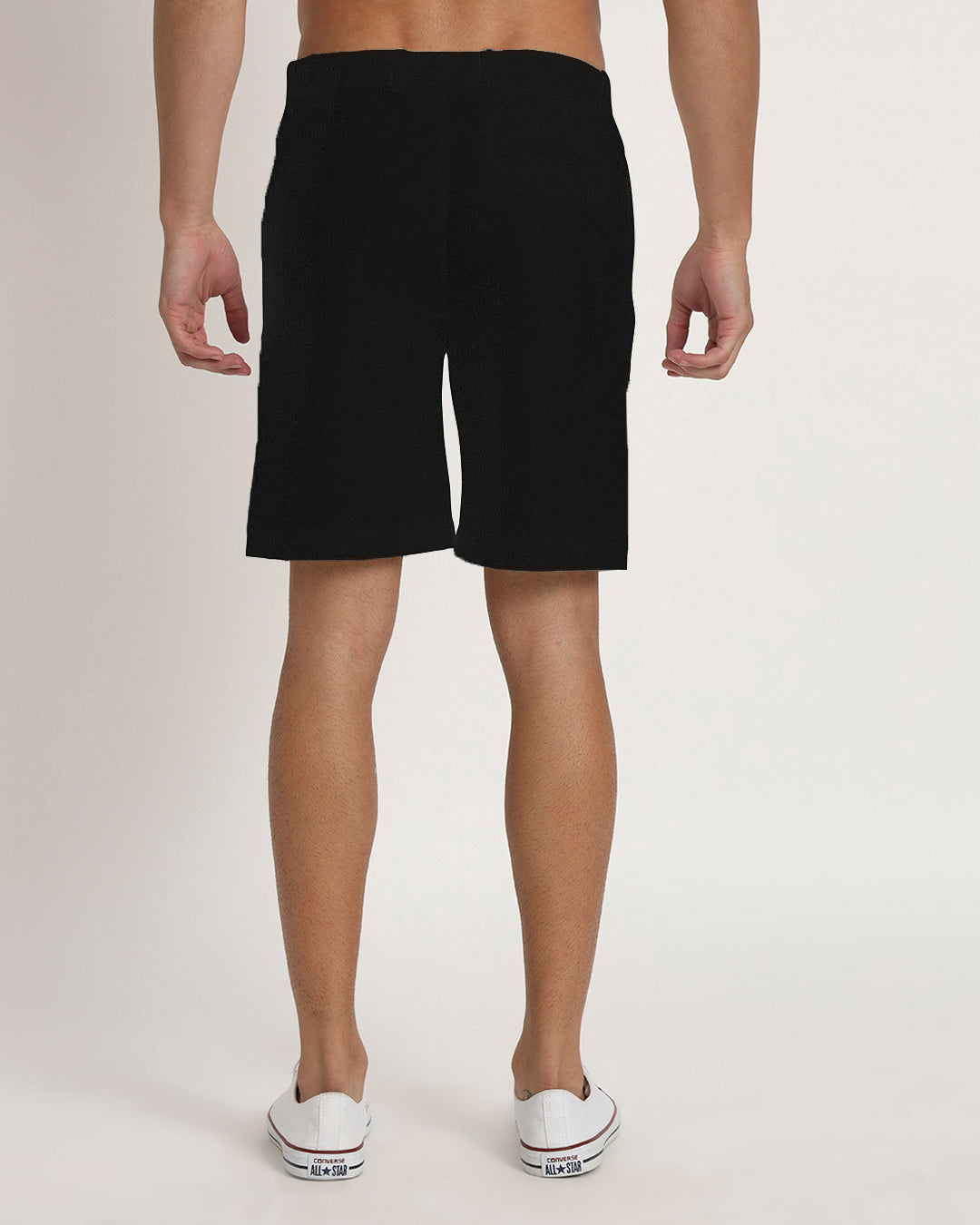 Ready For Anything Black Men's Shorts