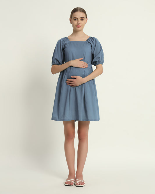 Blue Dawn Tender Moments Maternity & Nursing Dress