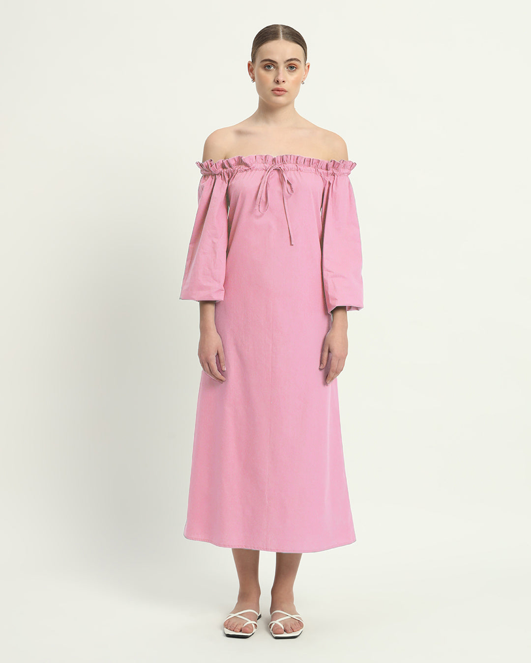 The Fondant Pink Carlisle Cotton Dress