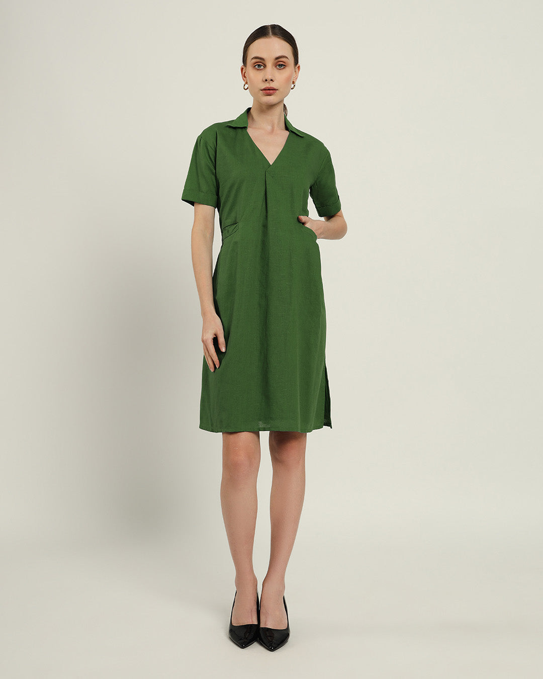 The Lancaster Emerald Dress