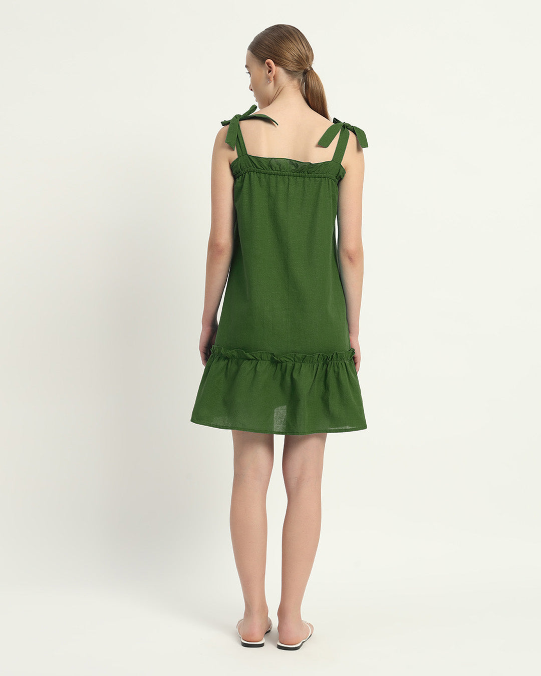 The Emerald Amalfi Cotton Dress