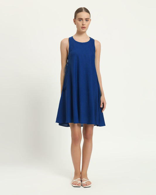 The Rhede Cobalt Cotton Dress