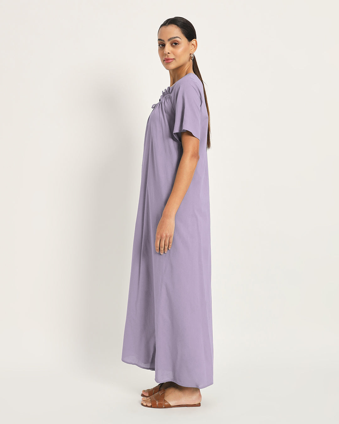 Lilac Breathable Bliss Nightdress