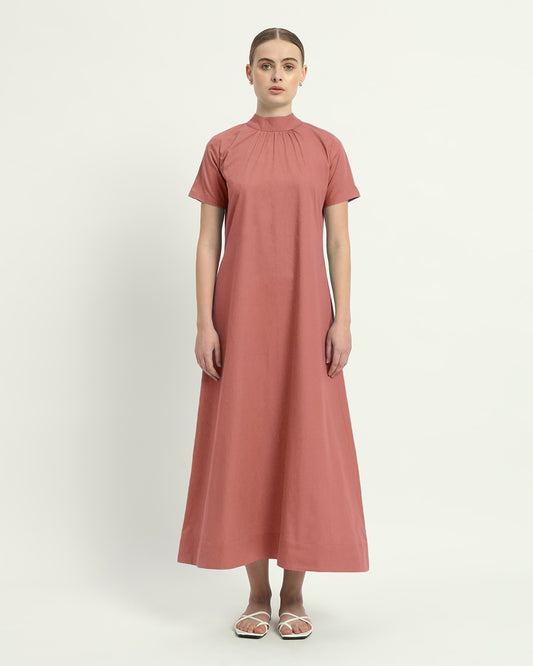 The Ivory Pink Hermon Cotton Dress