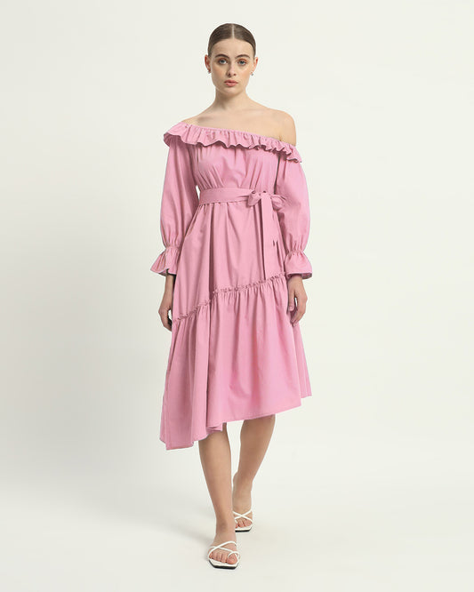 The Fondant Pink Stellata Cotton Dress