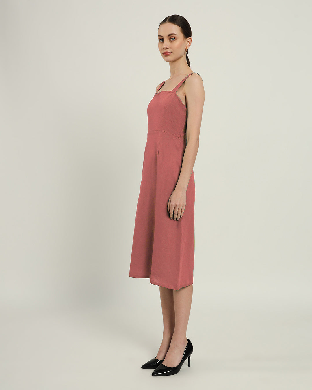 The Samara Ivory Pink Dress