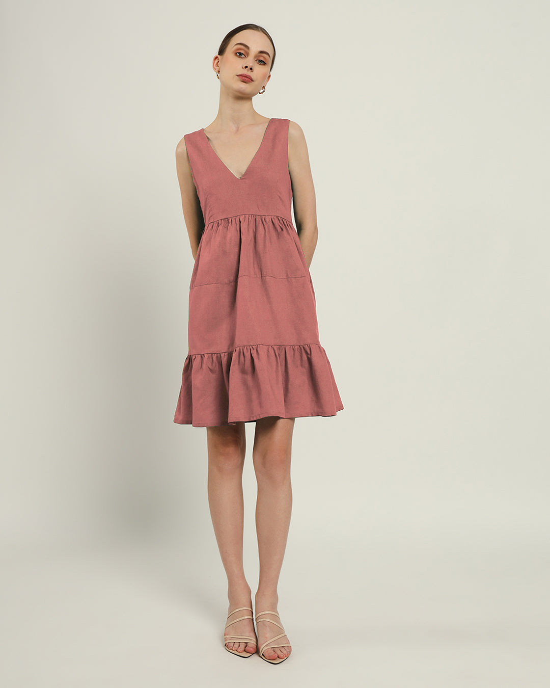 The Minsk Ivory Pink Dress