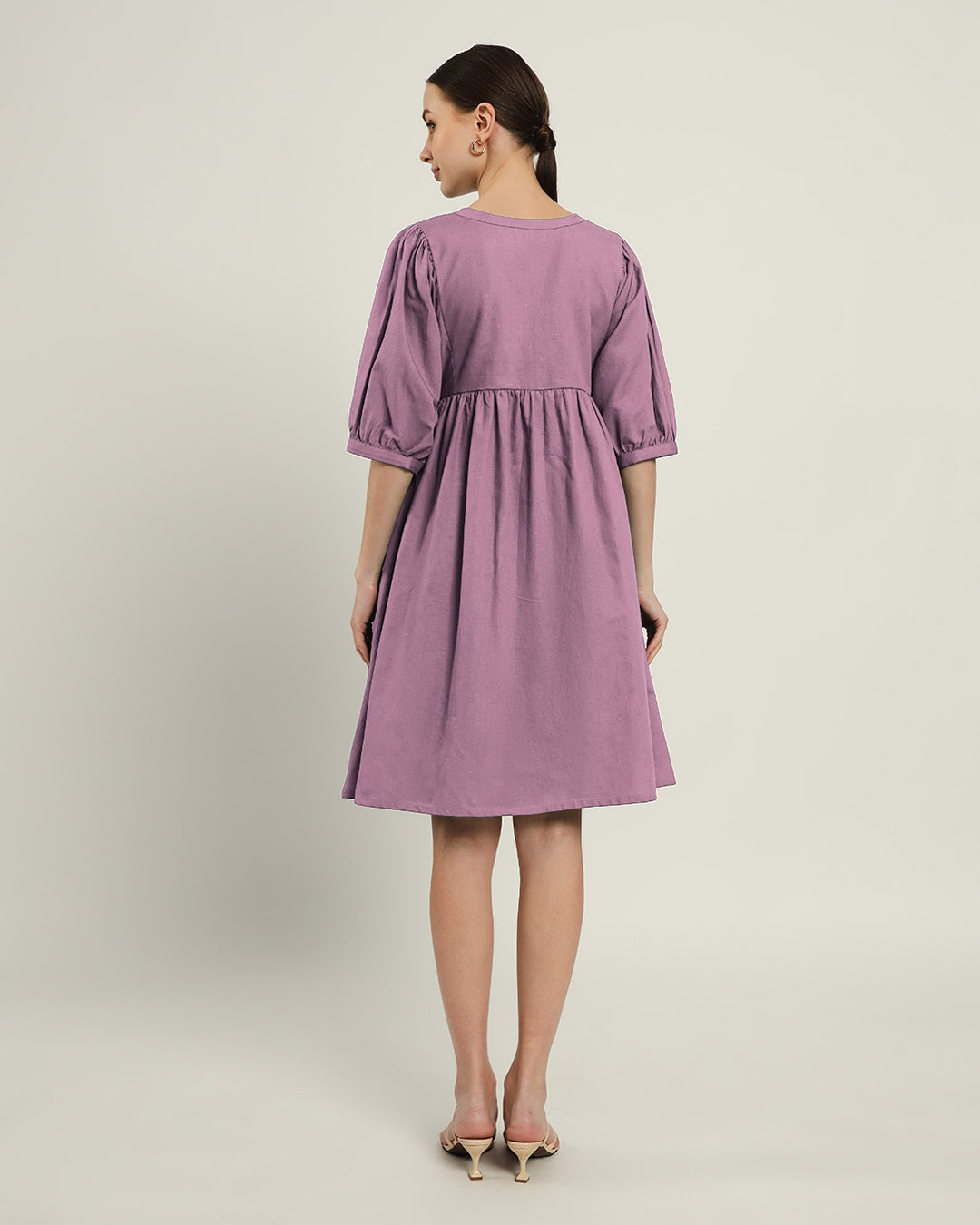 The Aira Purple Swirl Dress