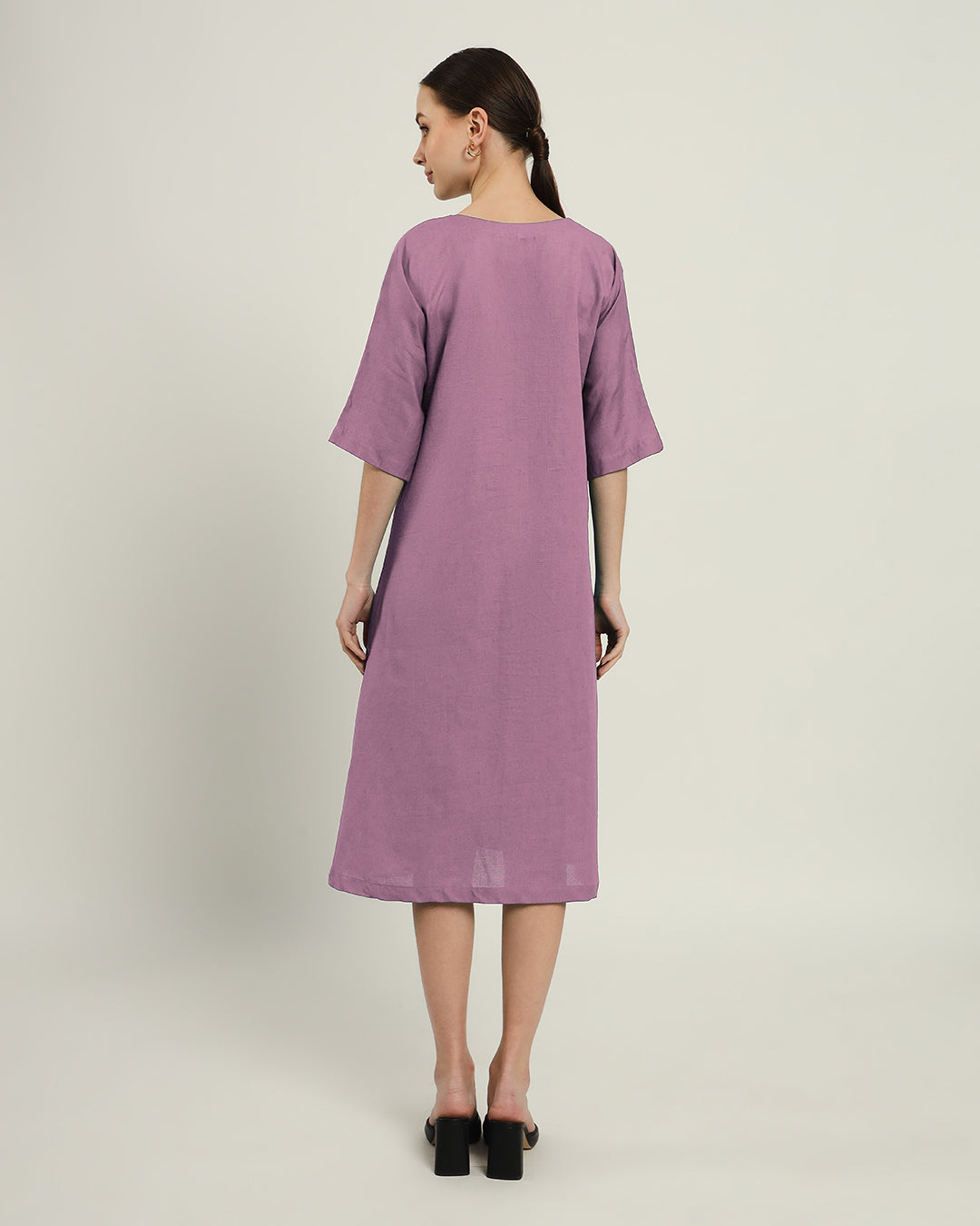 The Mildura Purple Swirl Dress