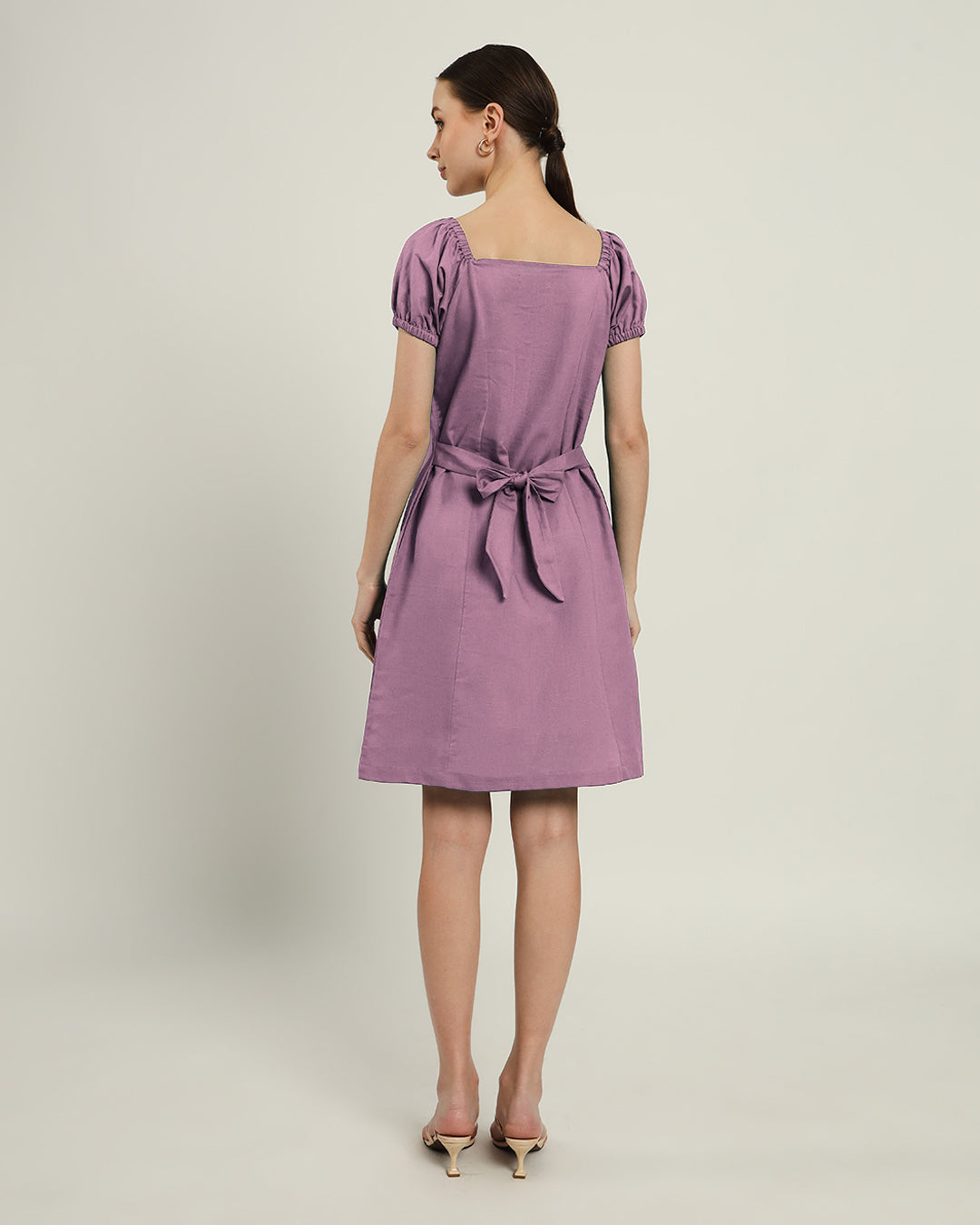 The Arar Purple Swirl Dress