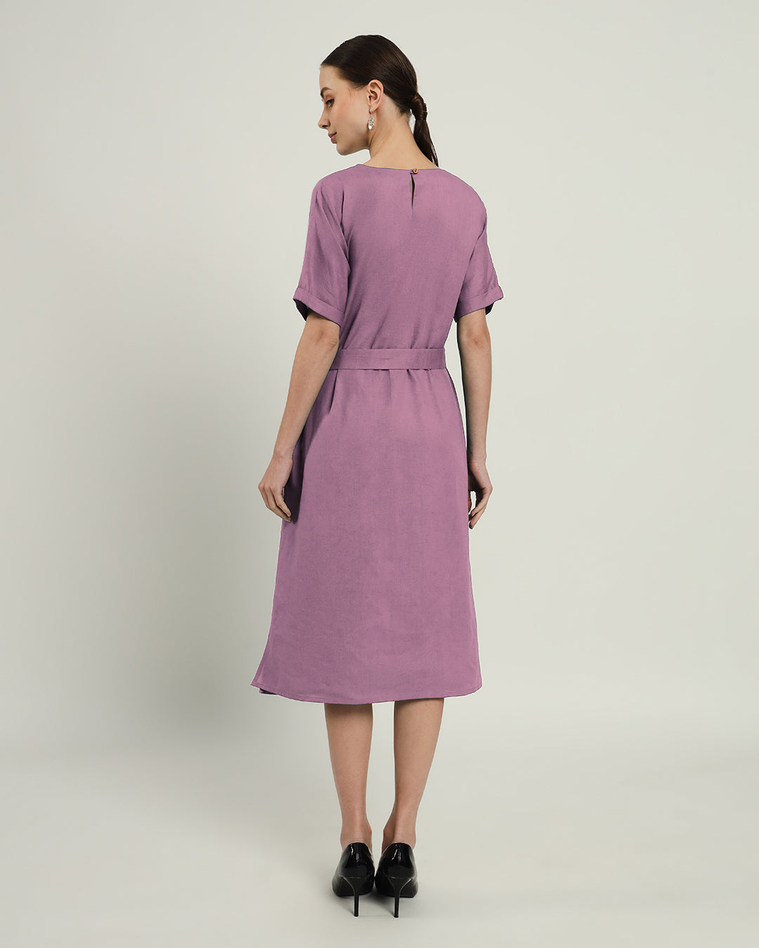 The Tayma Purple Swirl Dress
