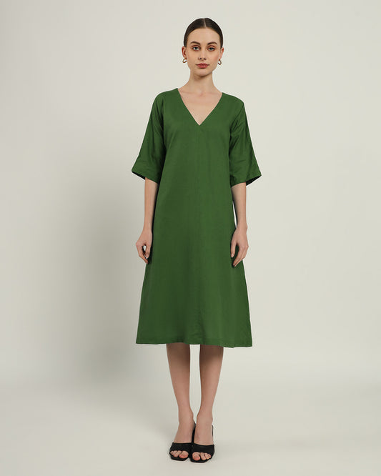 The Mildura Emerald Dress