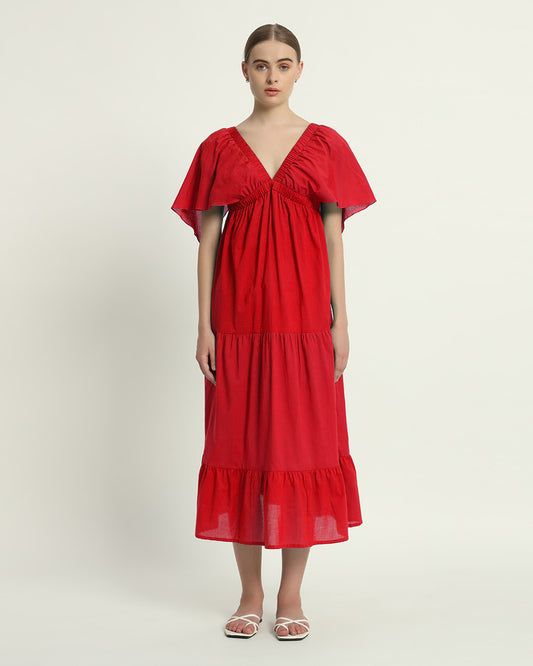 Classic Red The Clarisse Dress