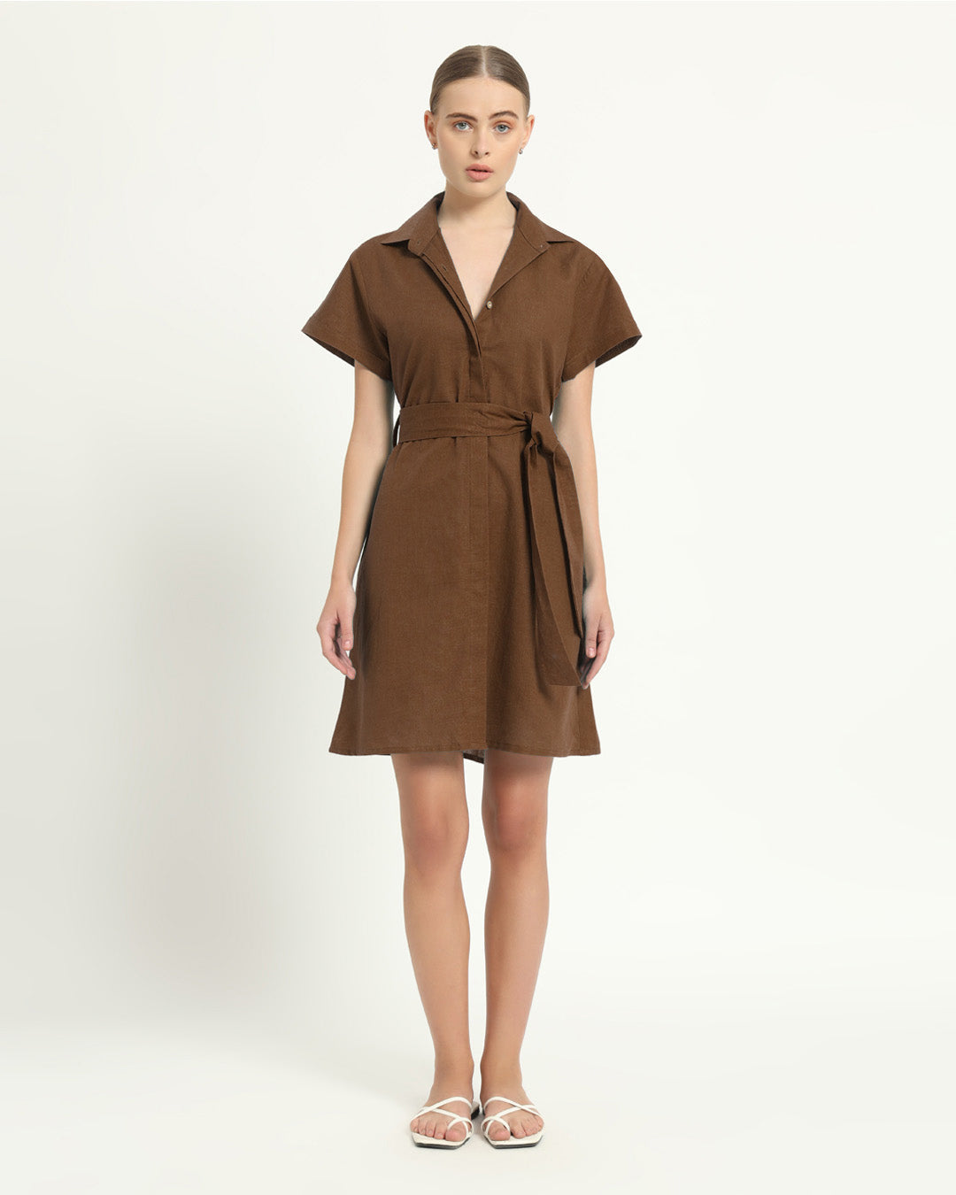 The Loretto Nutshell Cotton Dress