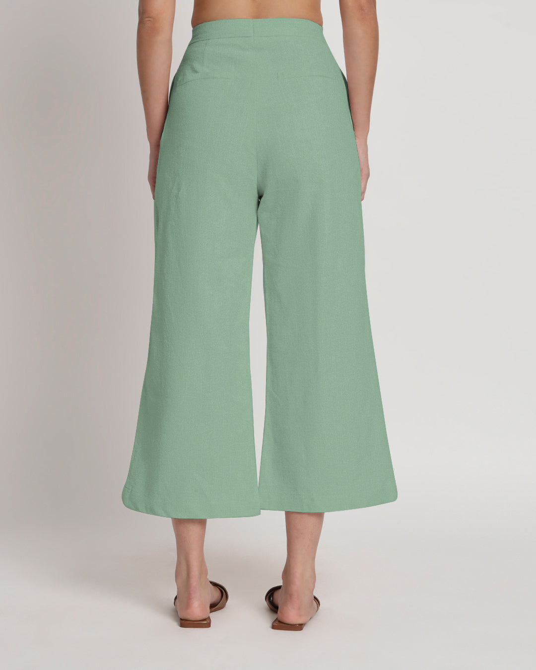 City Style Spring Green Tailored Pants