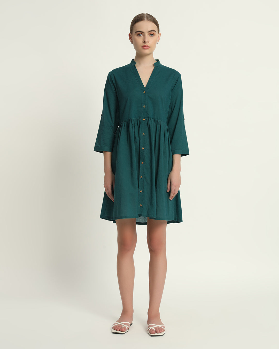 Deep Teal The Luisa Dress