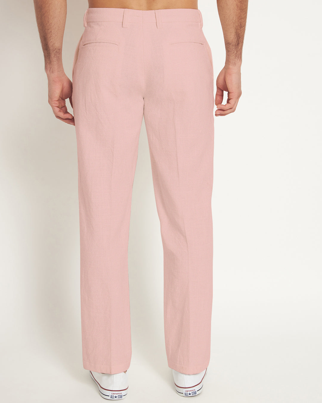 Casual Ease Fondant Pink Men's Pants