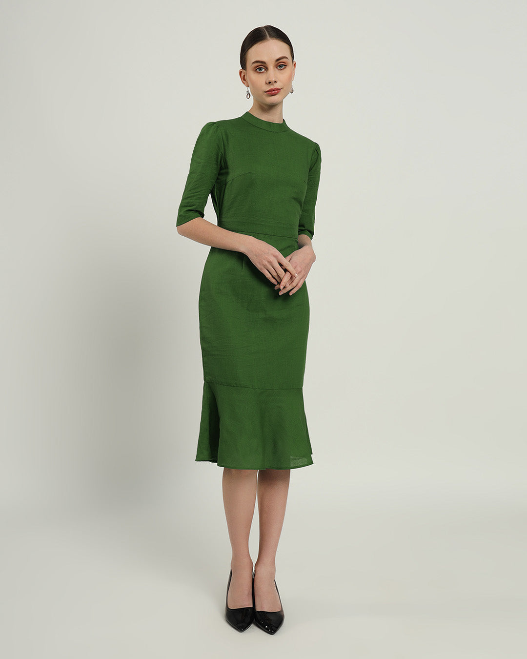 The Charlotte Emerald Dress