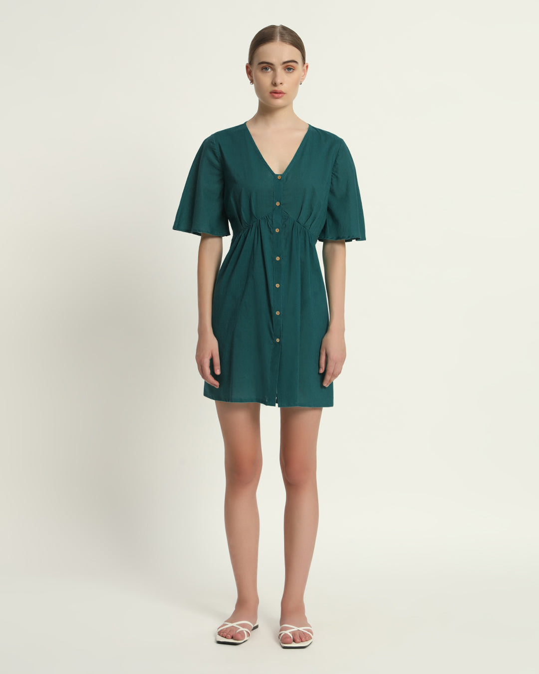 Deep Teal The Lana Dress