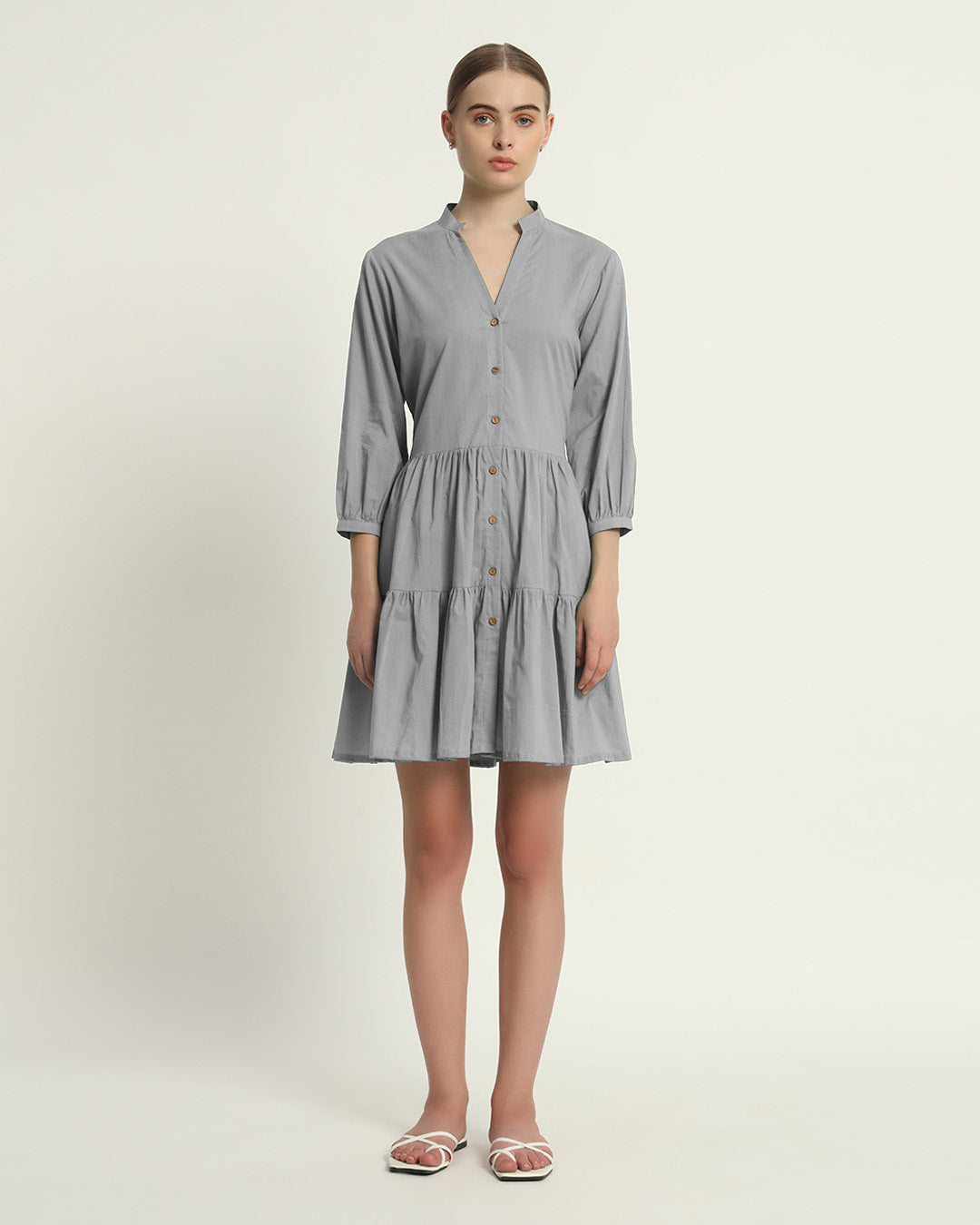 Iced Grey The Cindy Dress