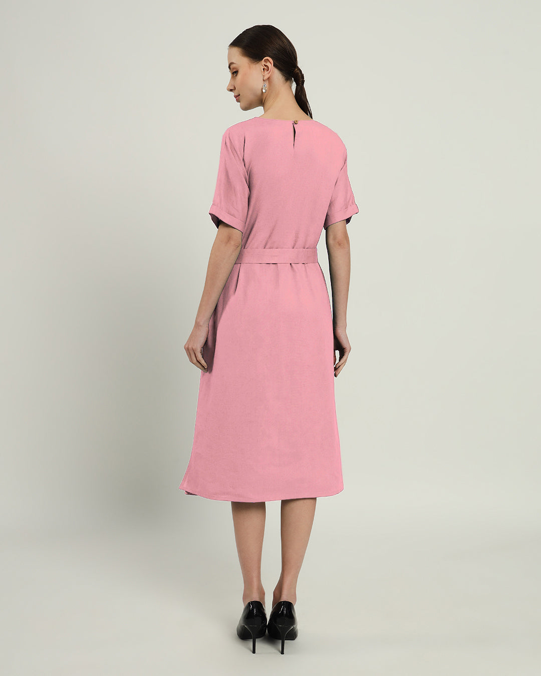 The Tayma Fondant Pink Dress