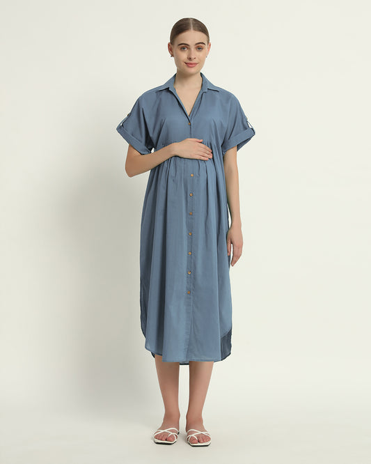 Blue Dawn Sweet Embrace Maternity & Nursing Dress