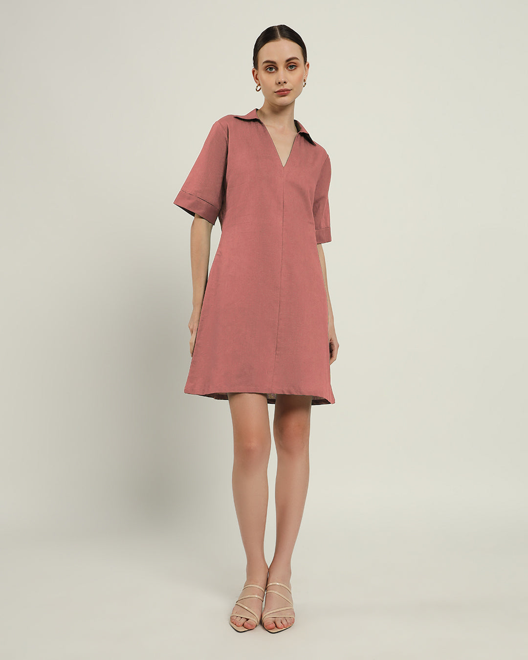 The Ermont Ivory Pink Dress