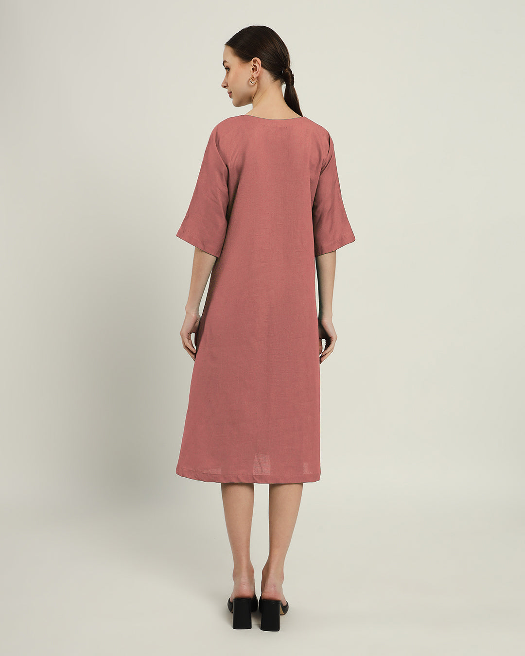 The Mildura Ivory Pink Dress