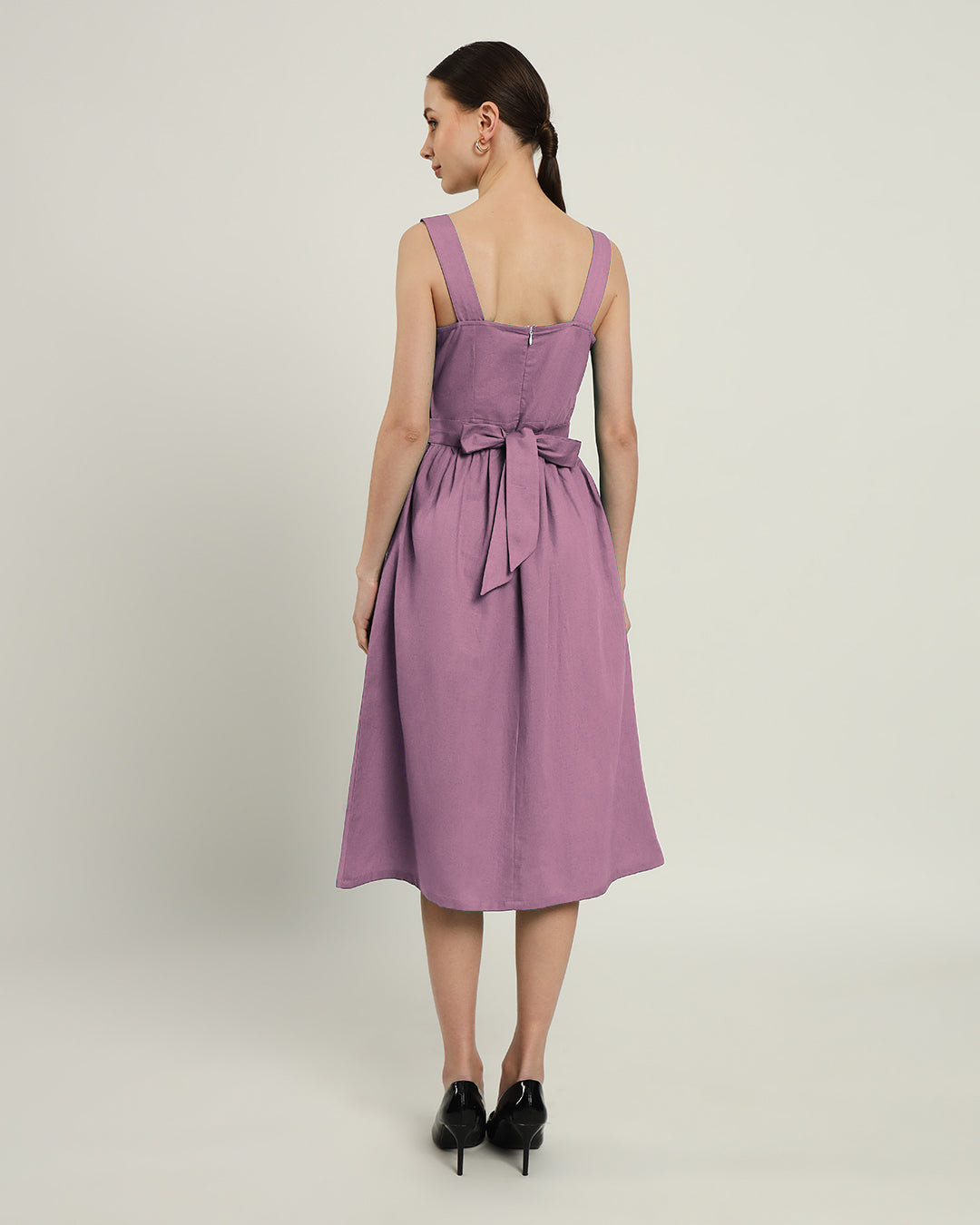 The Mihara Purple Swirl Dress