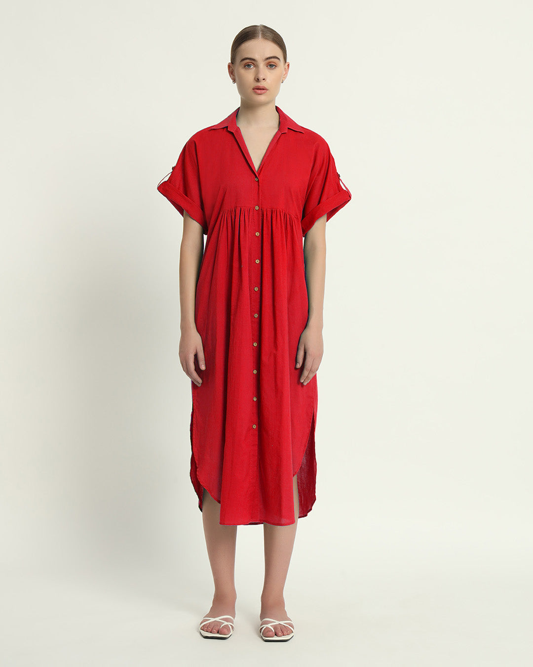 Classic Red The Ariane Dress