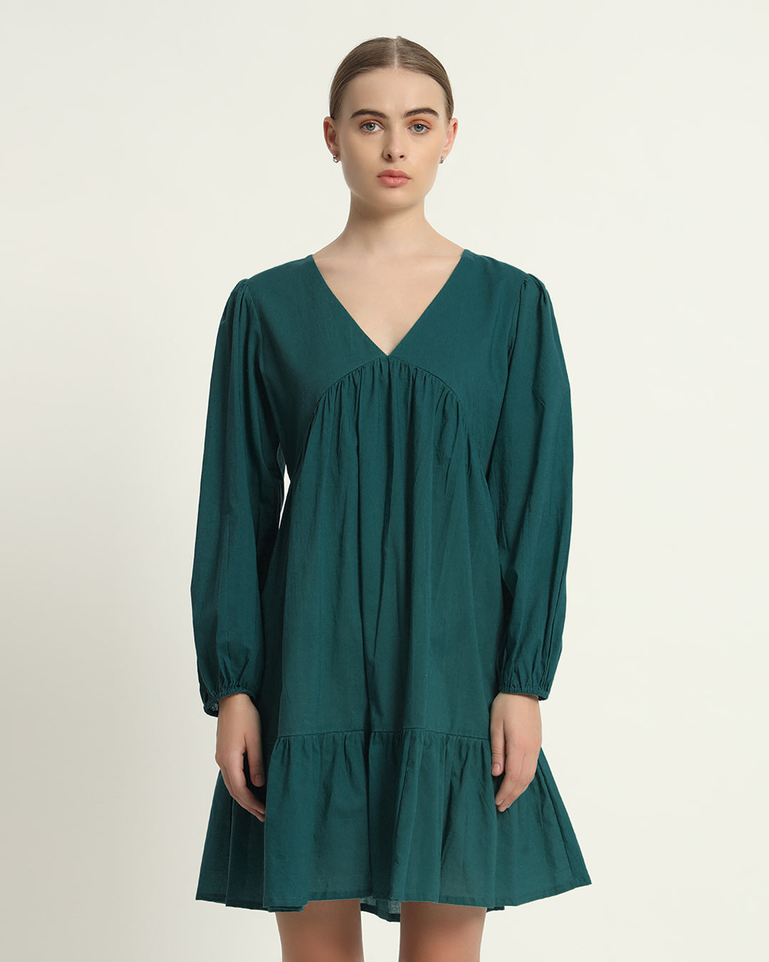 Deep Teal The Celeste Dress