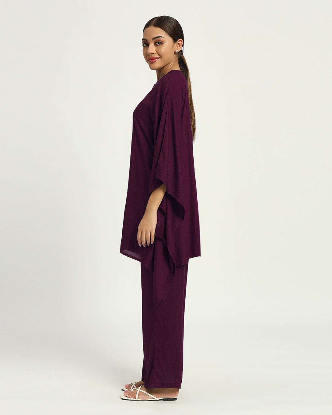 Plum Passion Everyday Comfy Kaftan Co-ord Set