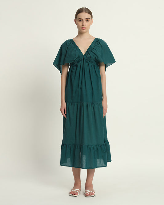 Deep Teal The Clarisse Dress