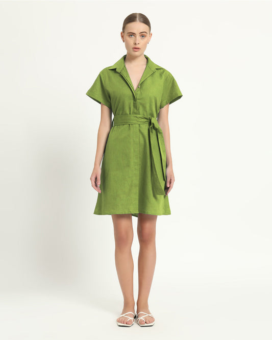 The Loretto Fern Cotton Dress