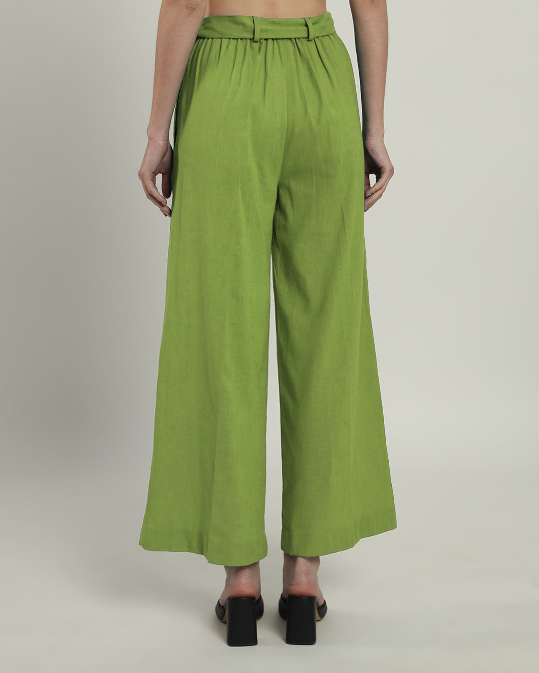 Fern Wide Pull-On Poplin Pants